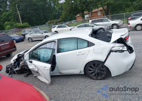 2025 Toyota Corolla Se/Fx z USA, uszkodzony, nr VIN 5YFS4MCE4SP223937